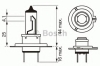 Лампа  H7 Standard 12v блистер 1987301012
