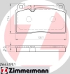 Колодки тормозные дисковые Audi Q5 (8R) 25643.170.1