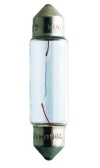 Лампа Philips 12V 10W SV8.5 T10,5x42 2 штуки в блистере 12866b2